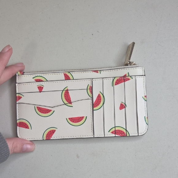 Kate Spade Staci Watermelon Party Slim Card Holder Wallet - Picture 3 of 7